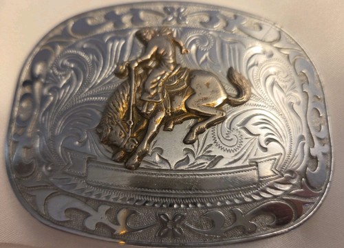 Vintage western belt buckle - vintage,