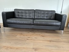 Leather seater sofa - 3,