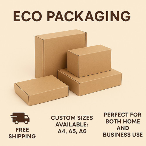 Pip large letter boxes brown - boxes,