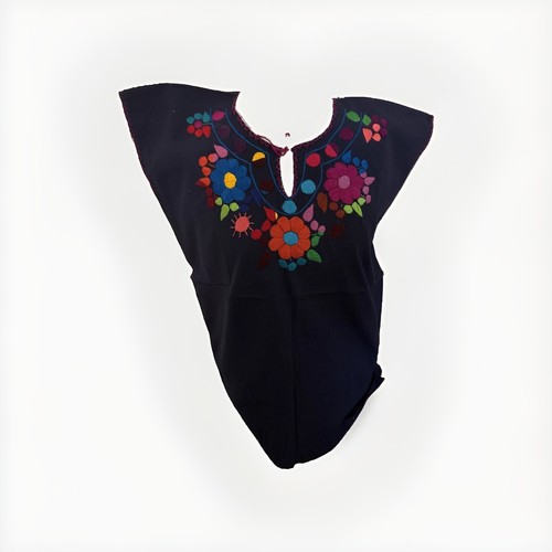 Embroidered mexican blue - embroidered,