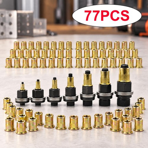 77x rivet nut kit with - 77x,