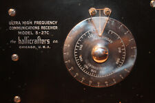 U.S. military Hallicrafters S-27 Sky Champion Communications Radio Receiver