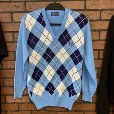 FRED PERRY ARGYLE SWEATER BABY