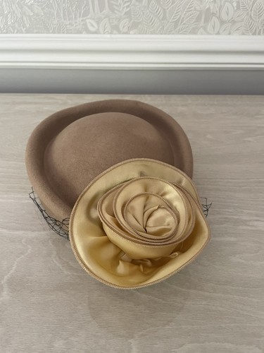 Vintage style wool pillbox hat - pillbox,