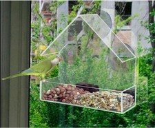 Window Bird Feeder Clear