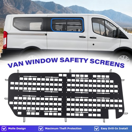 Van window security screen fit - van,