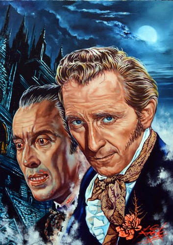 Hammer horror book - horror, cover