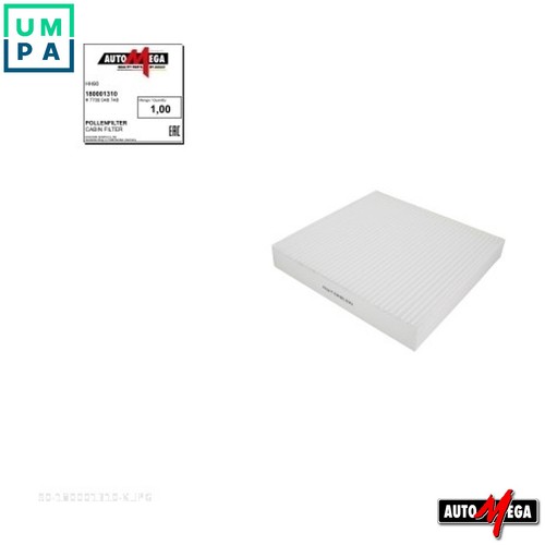 Filter cabin air - 180001310, for