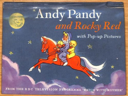 Andy pandy and rocky - rocky, red