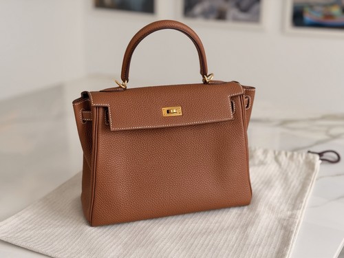 Hermes kelly gold togo - kelly, 25