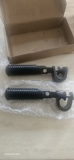 New Pair Of Motorcycle Foot Pegs Clamp Footrest Mount For 1in Engine Crash Bar