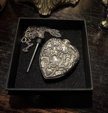 Antique Sterling Silver Heart