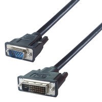 Connekt Gear 3m VGA to DVI-I Monitor Connector Cable Male to Male 24+5 Analogue
