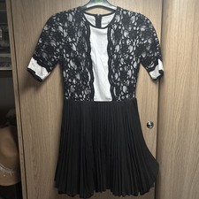 Jones + Jones Skater Midi Dress UK8 in Black