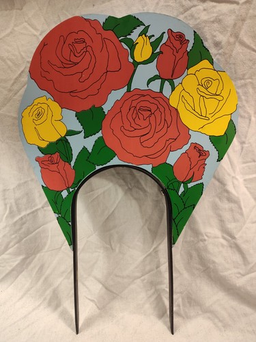 Vintage garden ornament roses - vintage,