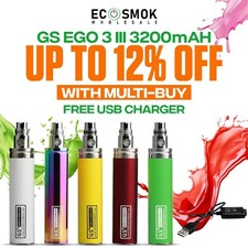 Genuine GS EGO 3 II 3200 mAh 2