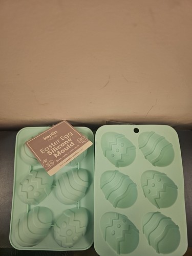 Silicone easter egg shape mold - silicone,