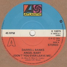 Darrell Banks Angel Baby Atlantic K10879 Soul Northern Motown