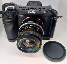 Vintage 28mm f2.8 Cine DeClicked Lens Sony E NEX Mount for FX6 FX3 A7r A7s A7iv