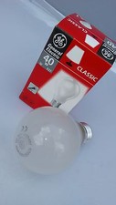 10 x GE 40W PEARL FROSTED ES