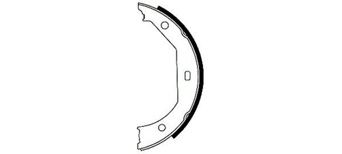 Textar parking brake shoe - parking, set