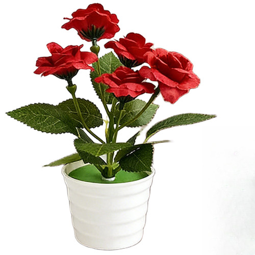 Artificial rose table decor - rose,