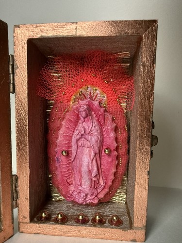 Mary religious mini shrine - mary,