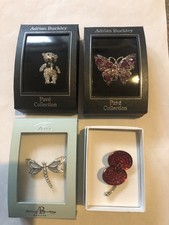 Adrian Buckley Brooches X4