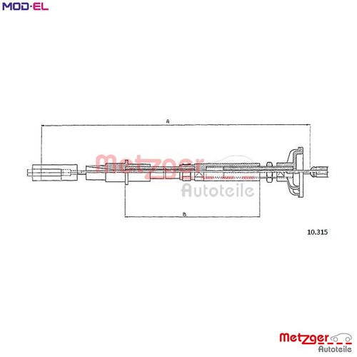 Cable pull clutch - pull,