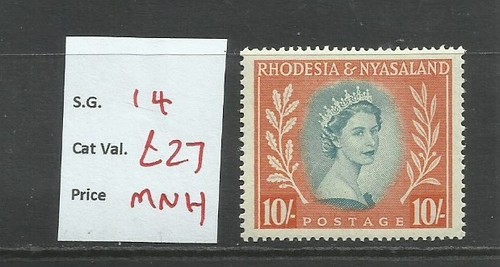 Rhodesia nyasaland 1954 - nyasaland,