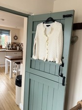 Zara Cream Peplum Frill