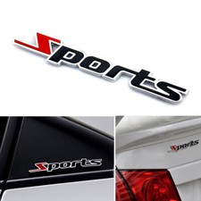 Metal 3D Chrome Sports Logo