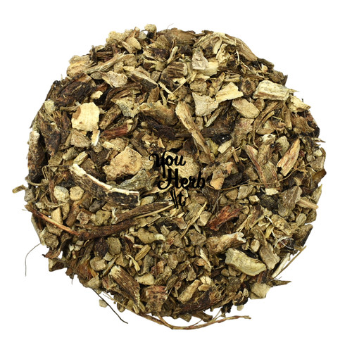 Organic elecampane dried - elecampane, cut