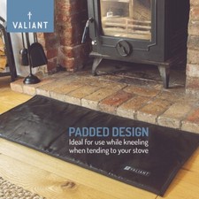Valiant Fire Resistant Protective Hearth Mat - 98cm x 43cm PRE LOVED CONDITION