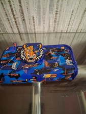Blue Gaming-Style Pencil Case