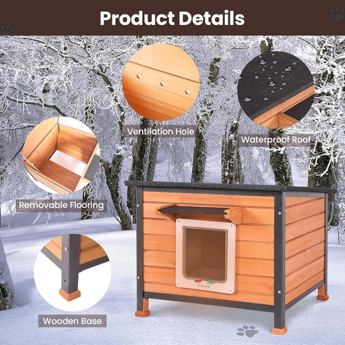 Outdoor insulated cat - insulated, house