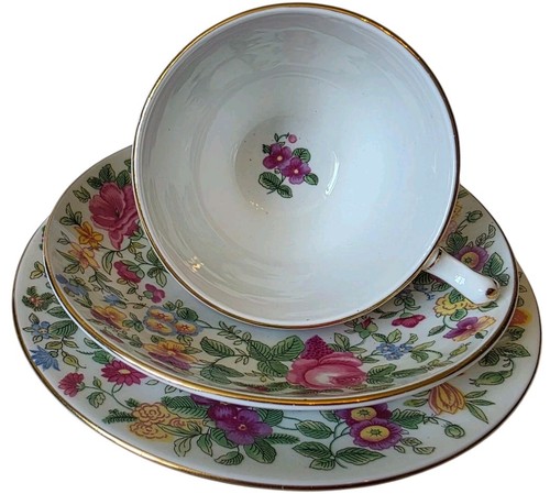 Crown staffordshire china - staffordshire, trio