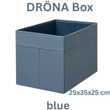 IKEA DRÖNA Blue Storage Box