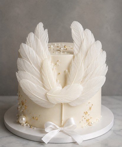 Cute angel wing - angel, feather