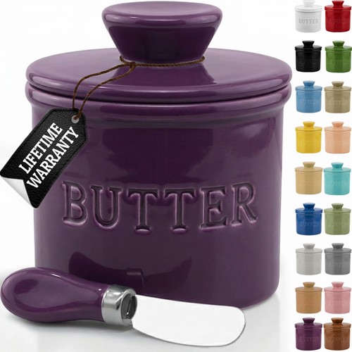 Prioritychef butter crock - butter, with