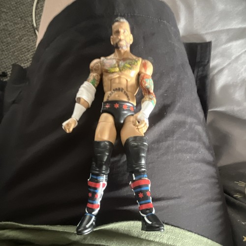 Punk wwe figure mattel - punk,