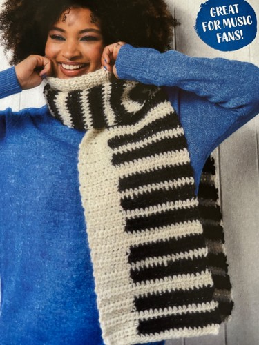 Piano keys scarf - scarf,