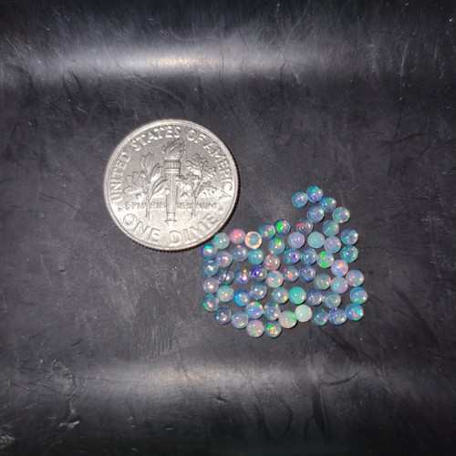 Natural ethiopian opal 2mm - natural,
