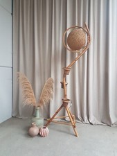 Vtg Late Mid Century Wicker
