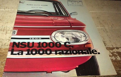 1971 nsu 1000c orig sales - ,