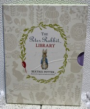 The peter rabbit library box - library,