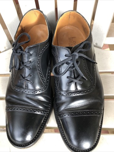 Loake 206b black leather - loake,