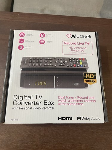 Aluratek adtb01f digital - adtb01f, tv