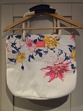 Joules Floral Tote Bag Beach