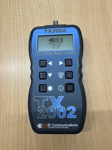 Tx2002 tdr cable fault - tdr, &